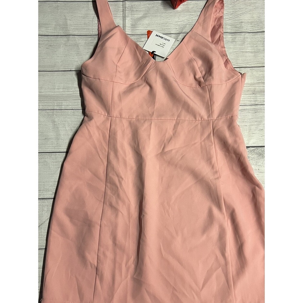 ASOS Extro&vert‎ mini dress pink Women's Size 14 NWT Tank